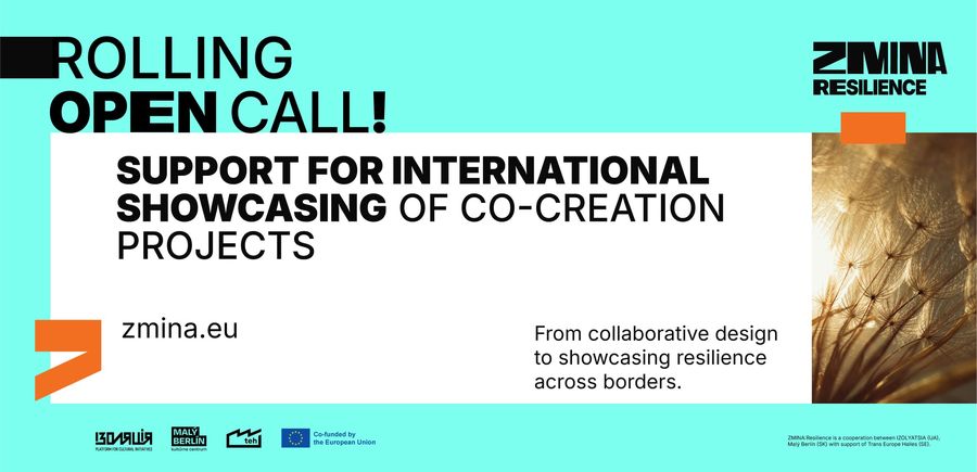 ZMINA:Resilience. Support for International Showcasing of co-creation projects