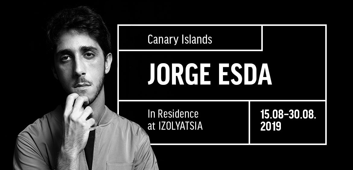 Cultural Manager and Researcher Jorge Esda in residence at IZOLYATSIA