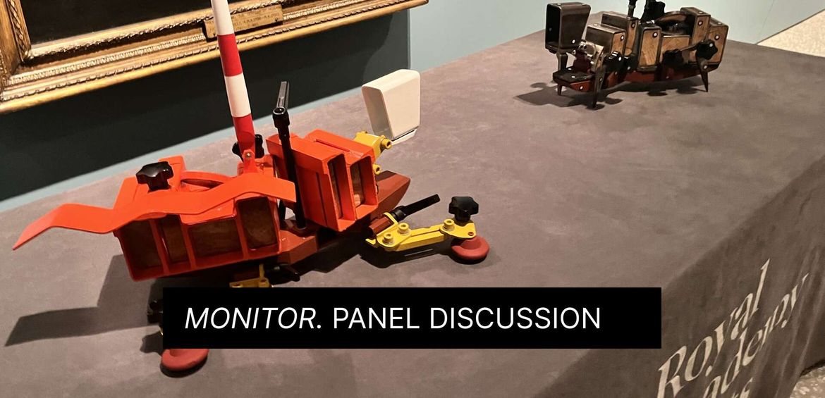Panel discussion about MONITOR exhibition