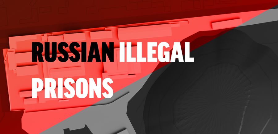 Visit website about illigal russian prison in Donetsk