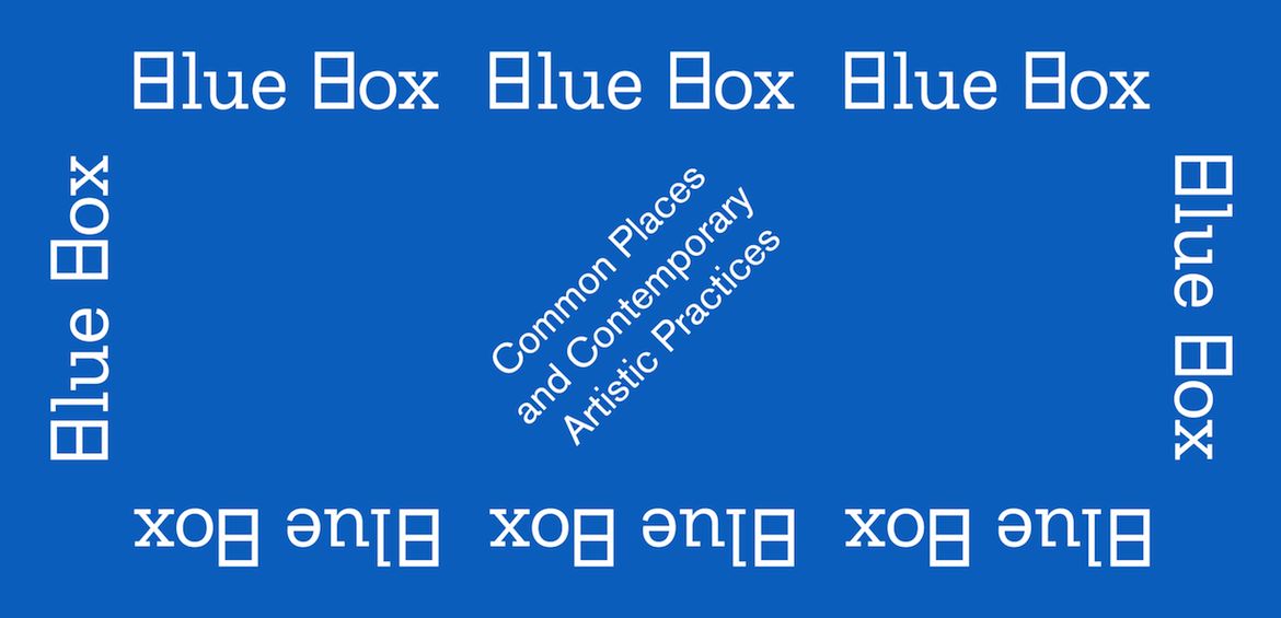 BLUE BOX. Common Places and Contemporary Artistic Practices