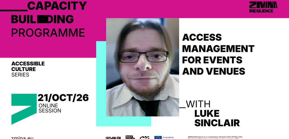 Access Management for Events and Venues | ZMINA:Resilience capacity building workshop #10