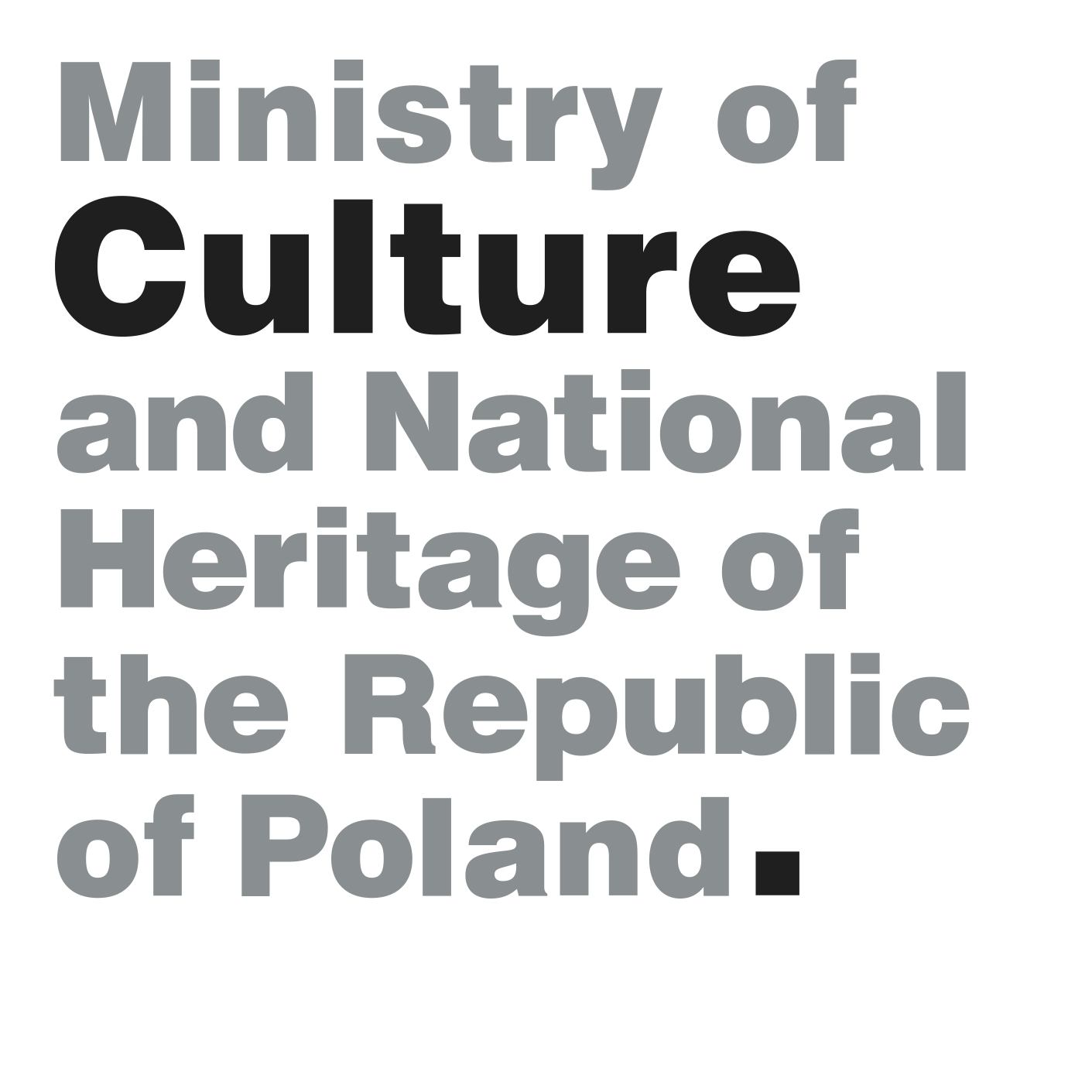 Ministry of culture and national heritage of the republic of Poland