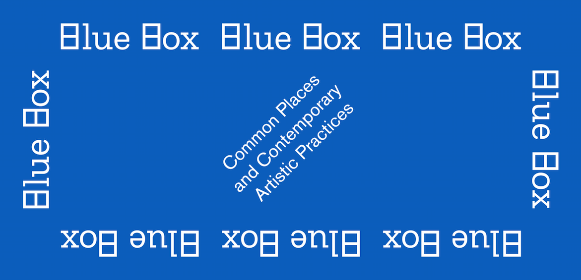 BLUE BOX. Common Places and Contemporary Artistic Practices