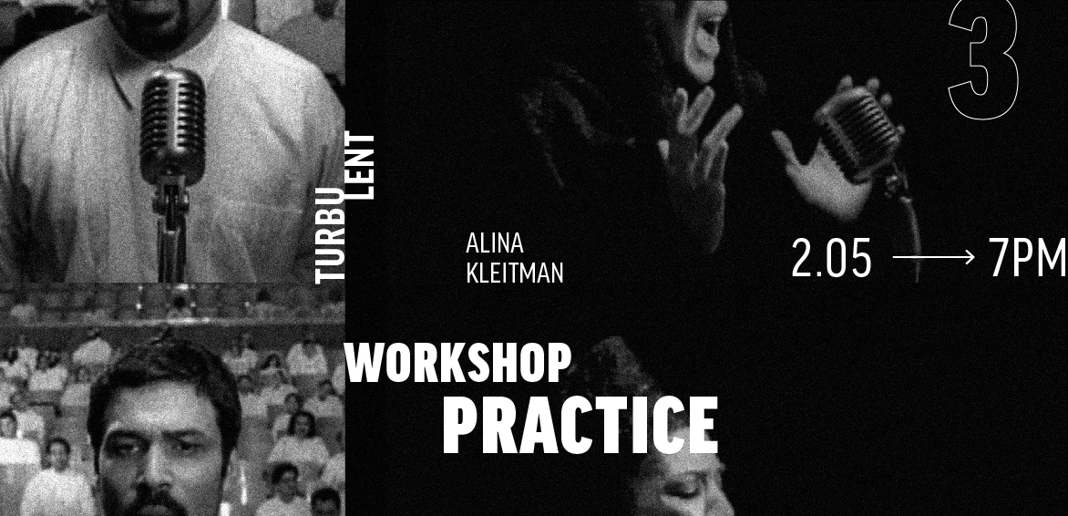Workshop PRACTICE by Artist Alina Kleitman