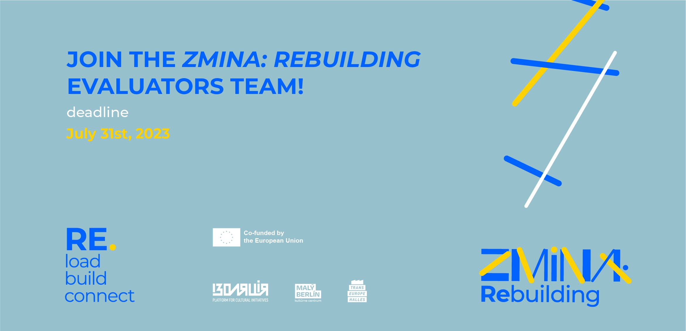 Call for experts to join the ZMINA: Rebuilding evaluators team