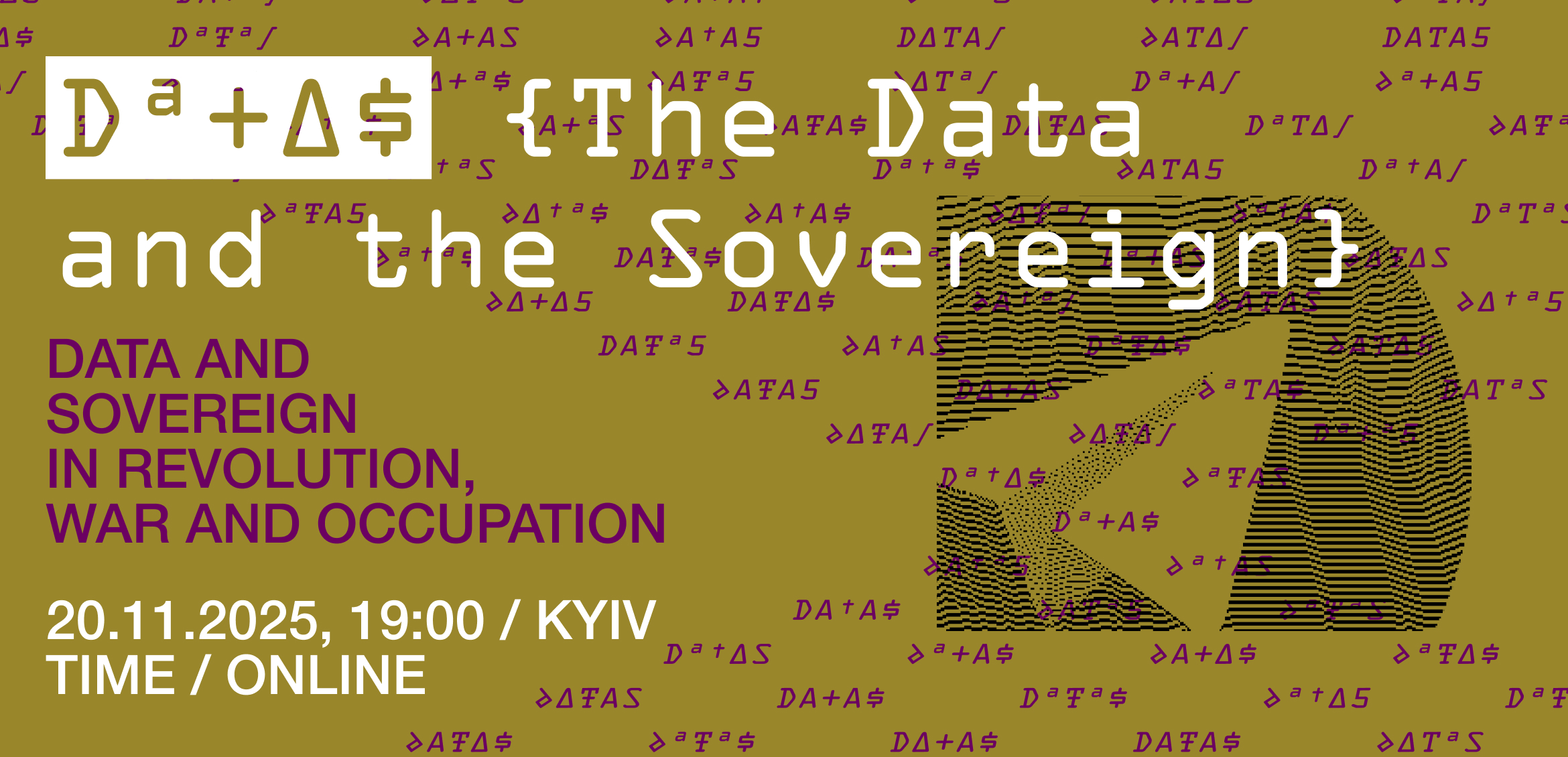 DATAS: Data and Sovereign in Revolution, War and Occupation