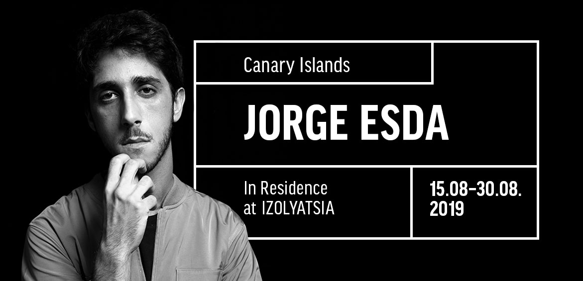 Cultural Manager and Researcher Jorge Esda in residence at IZOLYATSIA