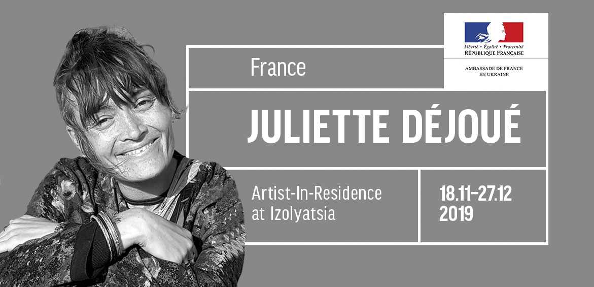 Artist Juliette Déjoué in residence at IZOLYATSIA