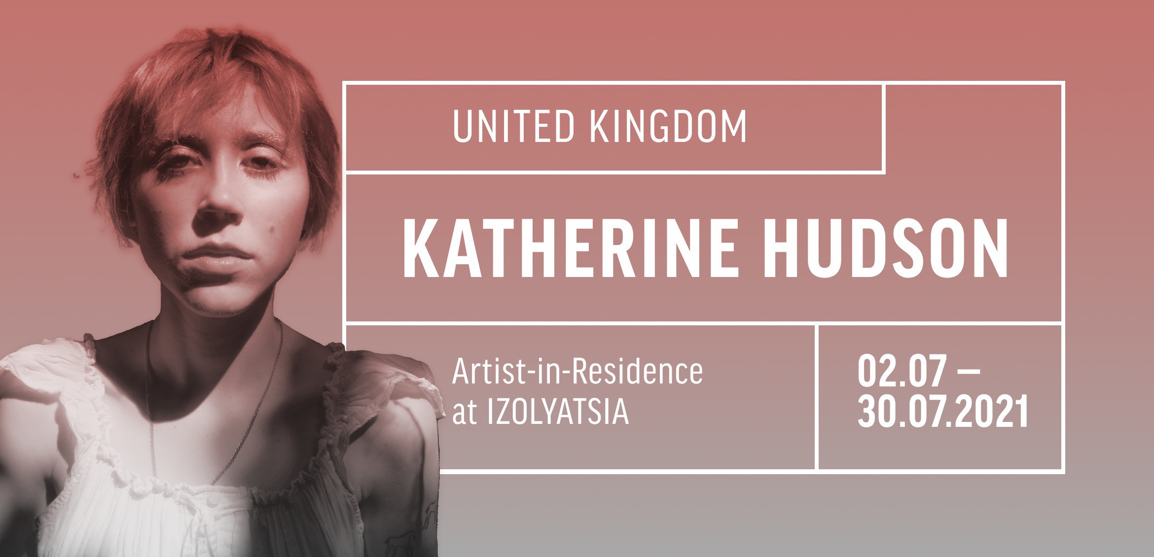 Artist Katherine Hudson is in residence at IZOLYATSIA