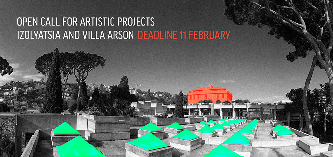 IZOLYATSIA and Villa Arson Announce Open Call for Art Projects